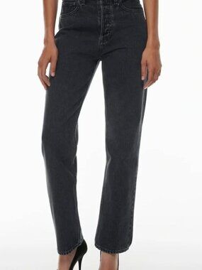 Denim Forum The Joni High Rise 90s (Size 24, 32L Inseam)